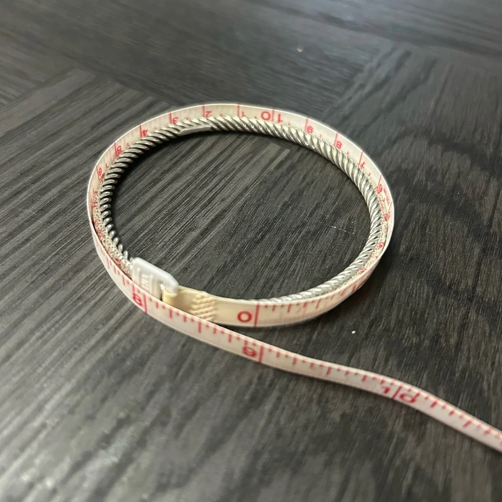 David Yurman Sterling Silver Bangle Cable Bracelet - Picture 7 of 8